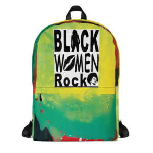 Black Woman Rock Backpack