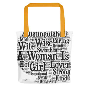 A Woman is - Tote bag