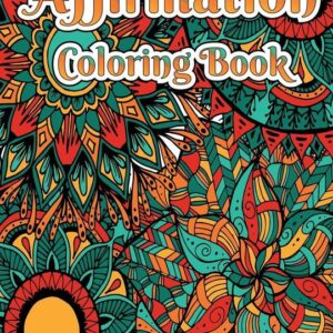 100 Affirmation Coloring Book by Mercer Redcross