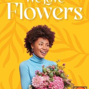 We Love Flowers Coloring Book by Mercer Redcross