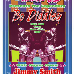 Bo Diddley, 1967: Whisky-A-Go-Go, Los Angeles by Dennis Loren