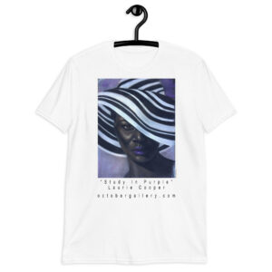 Study In Purple by Laurie Cooper Short-Sleeve Unisex T-Shirt
