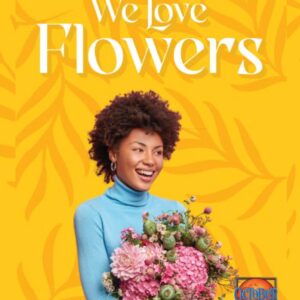 We Love Flowers Coloring Book
