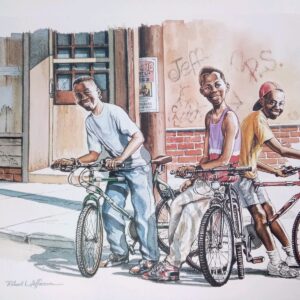 Bikers in the Hood by Robert Jefferson
